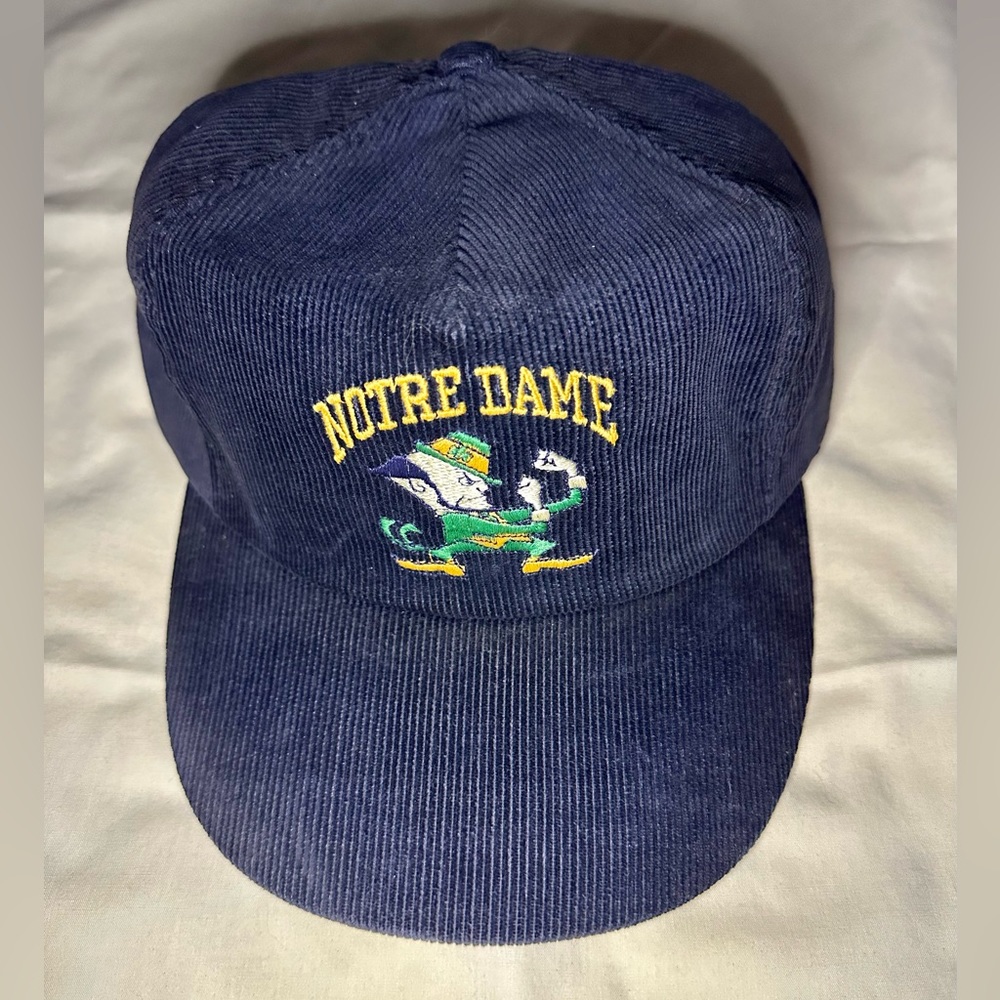 Vintage Notre Dame University Square Hat Made in the USA
